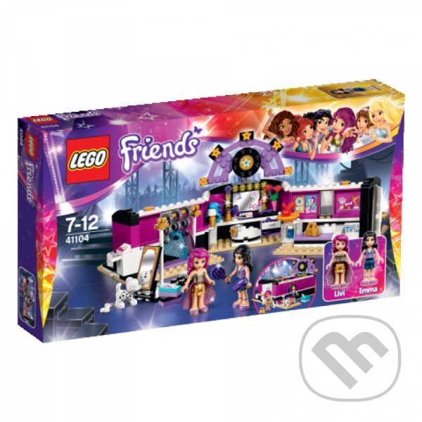 LEGO Friends 41104 Šatňa pre popové hviezdy, LEGO, 2015