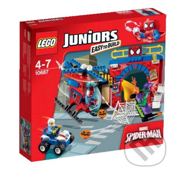 LEGO Juniors 10687 Spider-Manova™ skrýša, LEGO, 2015