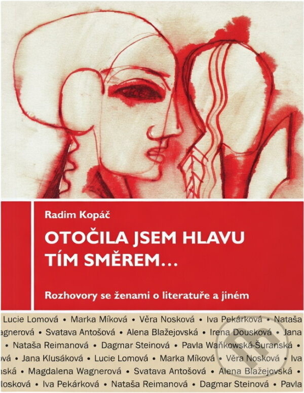 Kniha: Otočila jsem hlavu tím směrem-- : rozhovory se ženami: o literatuře a jiném (Radim Kopáč). Protis, 2007
