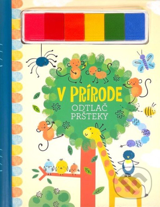 Levně Odtlač pršteky: V prírode - kniha z kategorie Omaľovávanky