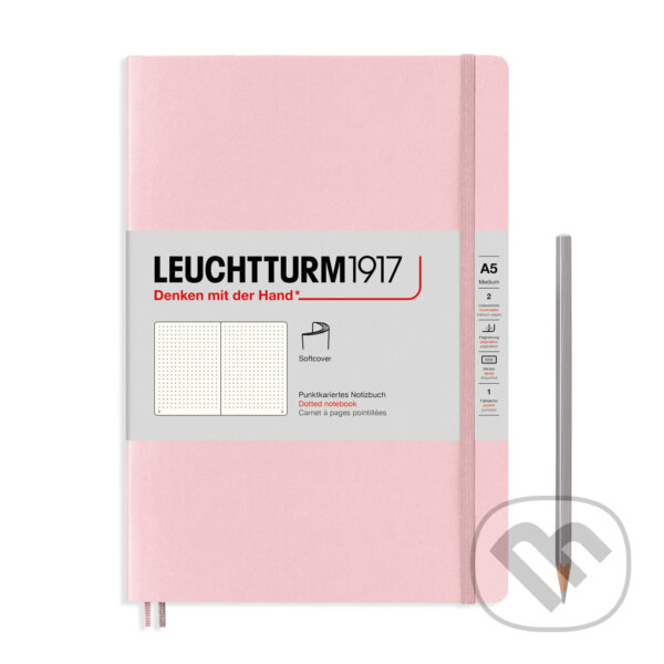 Notebooks Softcover Medium-powder, dotted (Leuchtturm1917). Leuchtturm1917