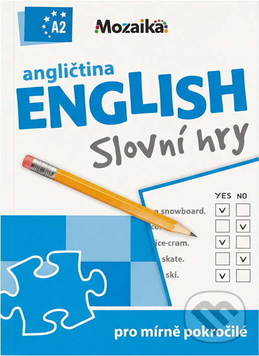 Kniha: Angličtina = English : slovní hry pro mírně pokročilé : A2 (Gabrielle Smith-Dluha). INFOA, 2017