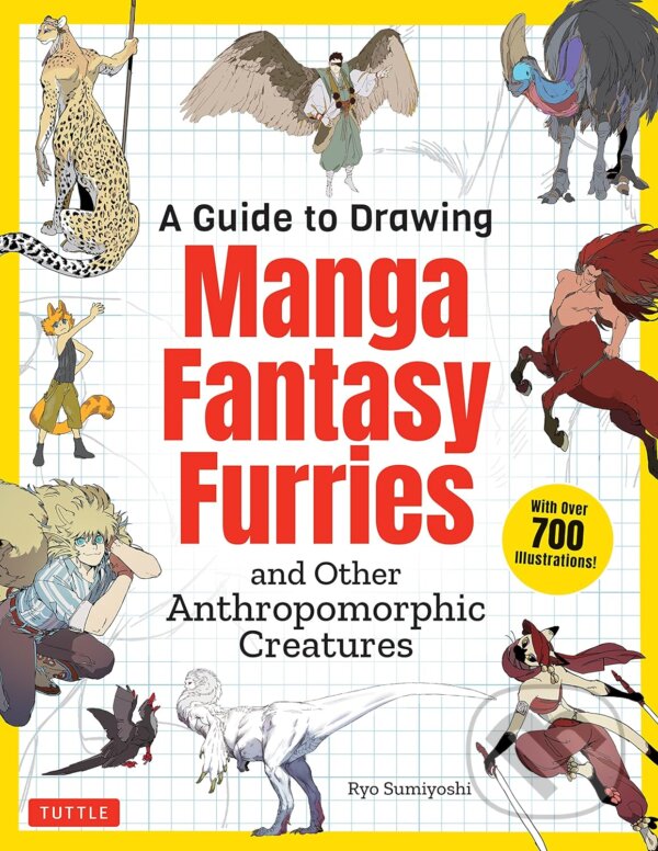Levně A Guide to Drawing Manga Fantasy Furries (and Other Anthropomorphic Creatures (Over 700 illustrations)) - kniha z kategorie Dejiny a teória umenia