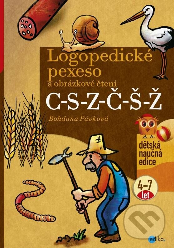 Logopedické pexeso a obrázkové čtení - Bohdana Pávková, Edika, 2015