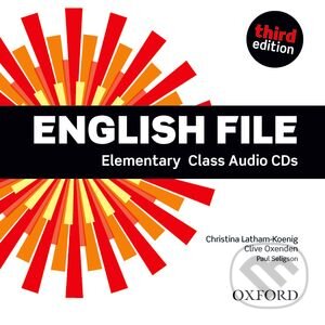Levně New English File: Elementary - Class Audio CDs (Third Edition)