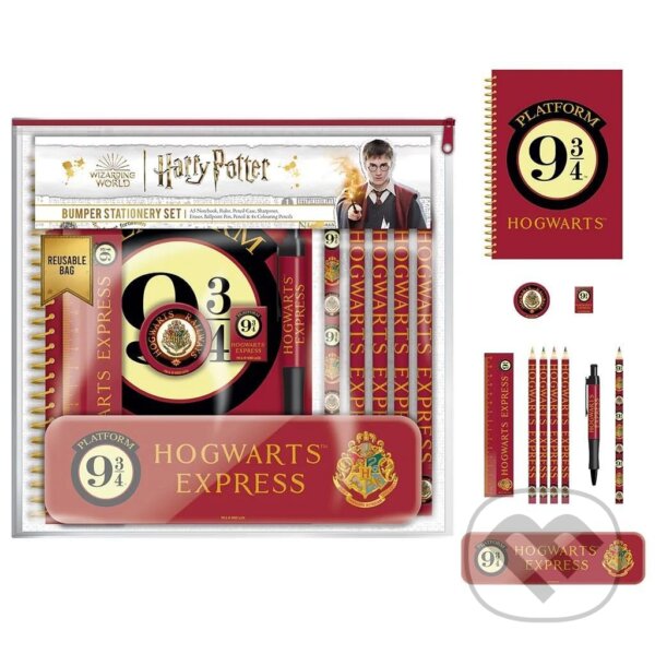 Levně Písacia sada Harry Potter - Nástupište 9 a 3/4
