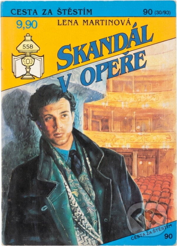 Kniha: Skandál v opeře (Lena Martinová). Ivo Železný, 1993
