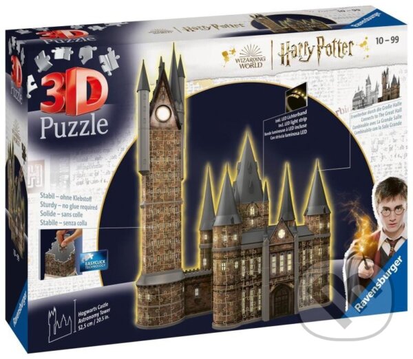 Levně Harry Potter: Bradavický hrad - Astronomická věž - puzzle z kategorie Ostatné
