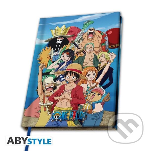 Levně One Piece Zápisník A5 - Straw Hat Crew