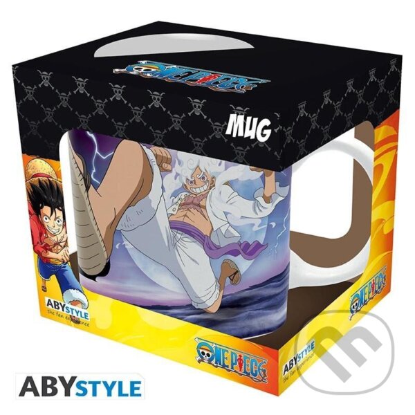 Levně One Piece Keramický hrnček 320 ml - Luffy vs Kaidou