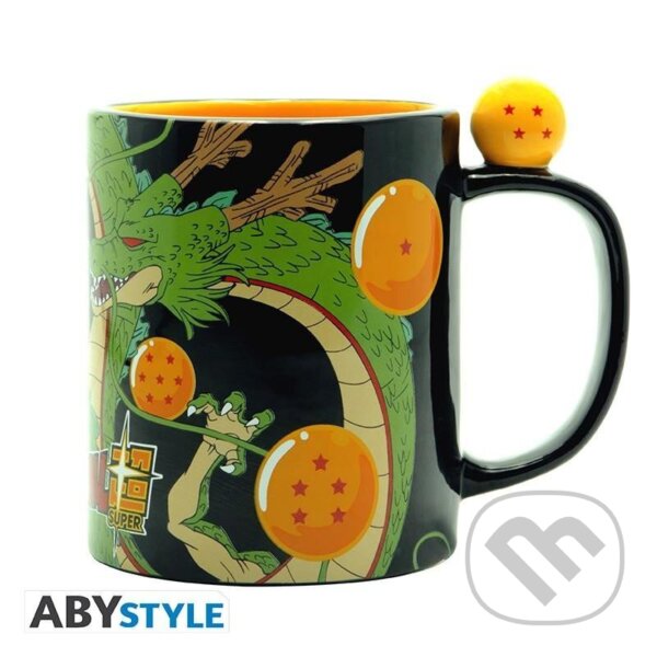 Levně Dragon Ball Hrnček 3D - Shenron w/Dragon Balls 460 ml