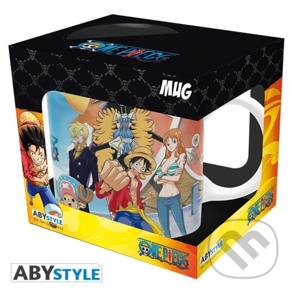 Levně One Piece Keramický hrnček 320 ml - Luffy´s Crew