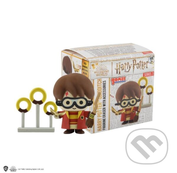 Levně Harry Potter Gomee figúrka - Harry Potter (metlobal)