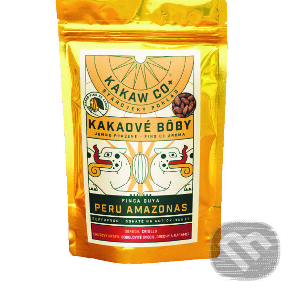 Kávy a čaje: Kakaové bôby - Peru Amazonas (Kakaw Co+). Kakaw Co+, 2023