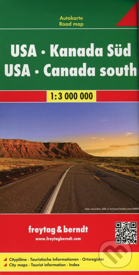 Levně USA-Canada south 1:300 000 (Automapa - platná do r. 2018)