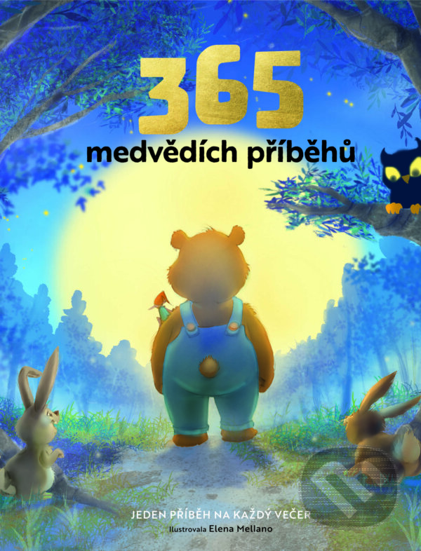 365 medvědích příběhů - Willeke Bakker, Elena Mellano (ilustrátor), Rebo, 2023