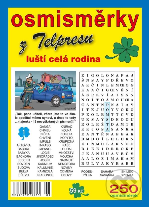 Levně Osmisměrky z Telpresu luští celá rodina 2/2023 (250 osmisměrek) - kniha z kategorie Pre dospelých