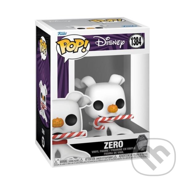 Levně Funko POP Disney: The Nightmare Before Christmas 30th - Zero w/CandyCane