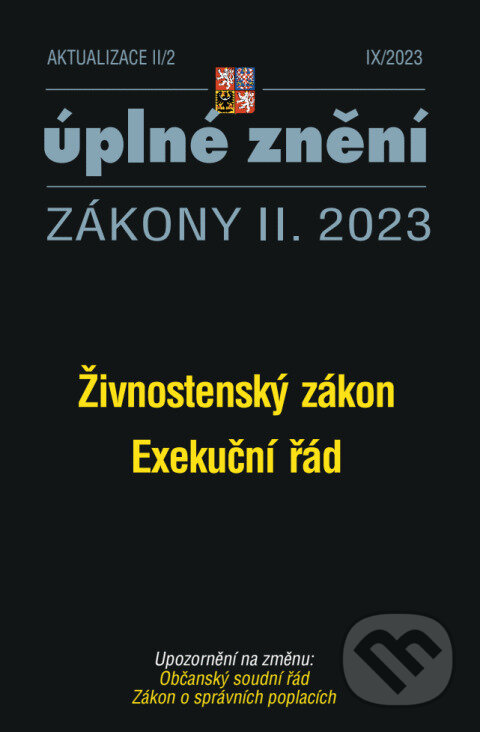 Levně Aktualizace II/2 - Živnostenský zákon, Exekuční řád