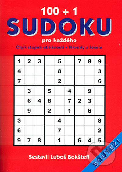 100+1 sudoku pro každého - Luboš Bokštef, Dokořán, 2005