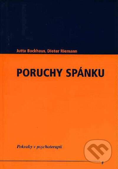 Levně Poruchy spánku - Jutta Backhaus, Dieter Riemann - kniha z kategorie Psychiatria