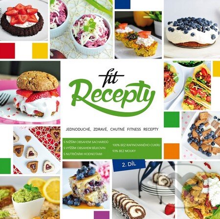 Levně Fit Recepty 2 (České vydání - Jednoduché, zdravé, chutné fitness recepty) - kniha z kategorie Diéty a zdravá výživa