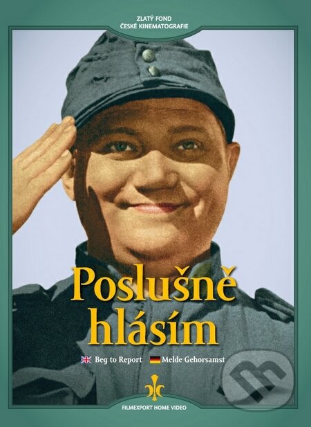 Levně Poslušně hlásím - Digipack - Karel Steklý - film z kategorie Komédie