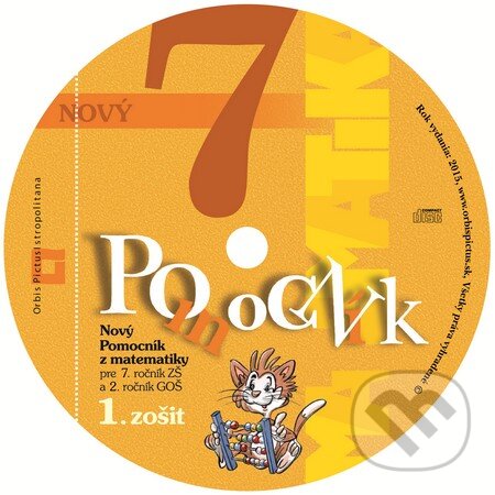 Levně Nový pomocník z matematiky 7 (1. časť) (CD pre interaktívne tabule)