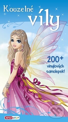 Levně Kouzelné víly (200 vinylových samolepek!) - kniha z kategorie Samolepky
