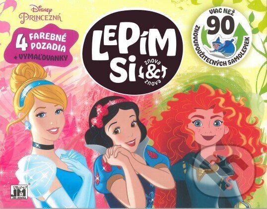Kniha: Lepím si znova: Princezné (Jiri Models SK). Jiri Models SK, 2023
