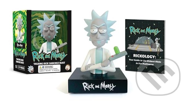 Rick and Morty Talking Rick Sanchez Bust (Running)