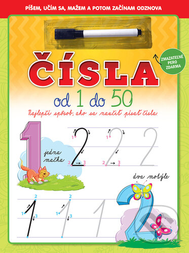 Levně Čísla od 1 do 50 - kniha z kategorie Naučné knihy