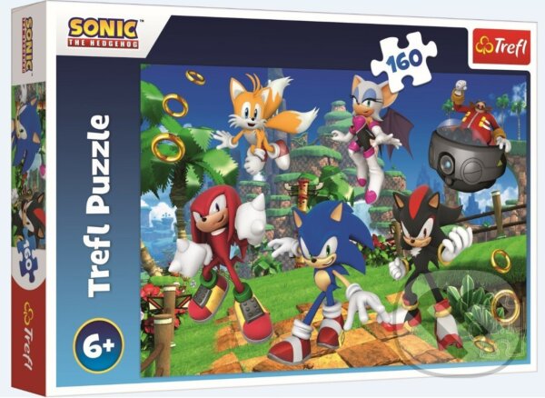 Levně Sonic a priatelia/Sonic The Hedgehog - puzzle z kategorie 60 – 300 dielikov