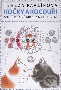 Levně Kočky a kocouři (Antistresové kresby k vybarvení) - Tereza Pavlíková - kniha z kategorie Pre deti