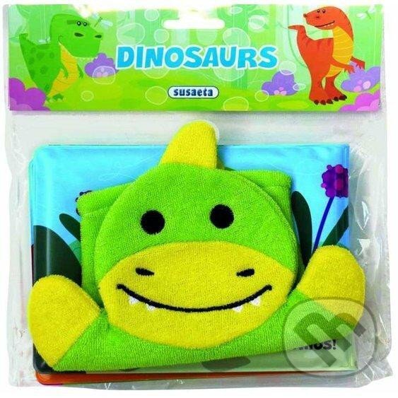 Levně Dinosaurs - Book & Mitt AJ - kniha z kategorie Naučné knihy