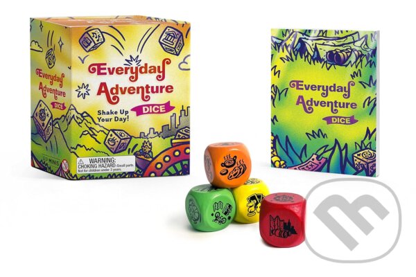 Levně Everyday Adventure Dice (Shake Up Your Day) - Brenna Dinon (Author), Ethan Carroll (Illustrator)