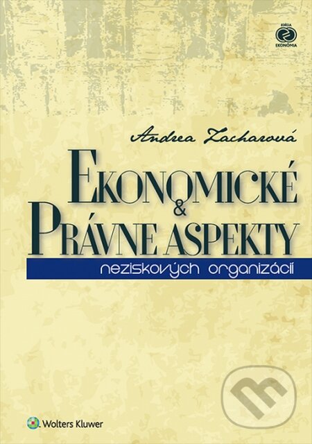 Levně Ekonomické a právne aspekty neziskových organizácií - kniha z kategorie Finančné právo