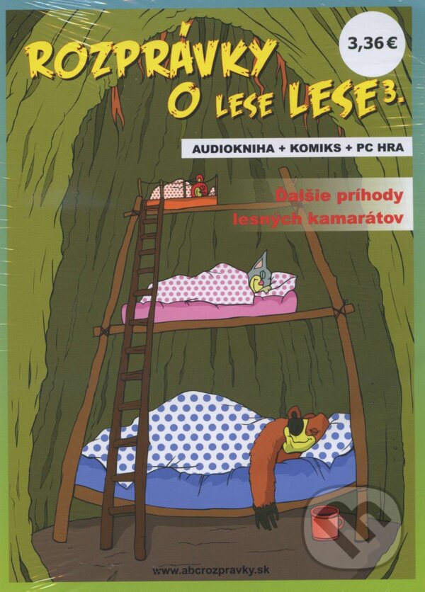 Levně Rozprávky o lese Lese 3 (Audiokniha + komiks + PC hra) - audiokniha z kategorie Rozprávky