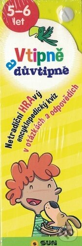 Levně Vtipně a důvtipně 5-6 let (HRAvý encyklopediský kvíz) - kniha z kategorie Hravé úlohy