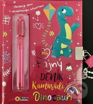 Levně Můj tajný deník (Kamarádi dinosauři) - kniha z kategorie Hlavolamy, doplňovačky, úlohy a hry