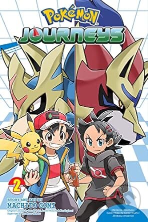 Kniha Pokémon Journeys, Vol. 2