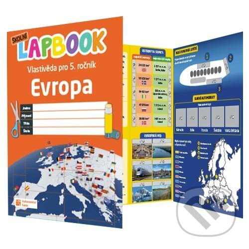 Levně Školní lapbook: Evropa - kniha z kategorie 1. stupeň