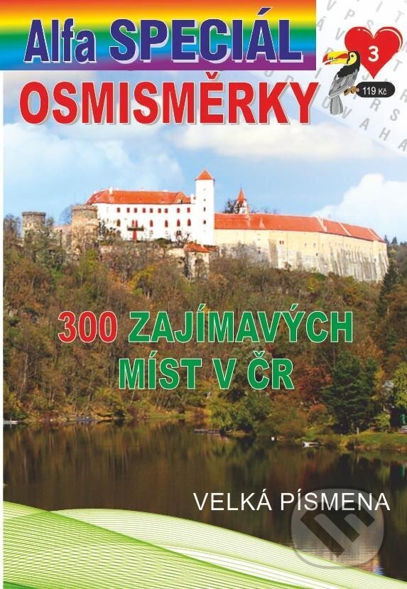 Levně Osmisměrky speciál 3/2023 - 300 zajímavých míst ČR - kniha z kategorie Pre dospelých