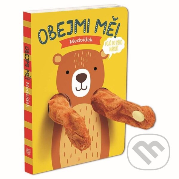 Pexi Maňásková knížka - Obejmi mě! Medvídek