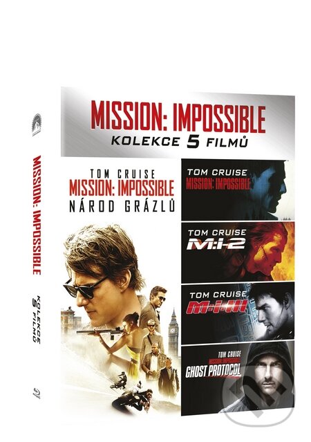 Film: Mission: Impossible kolekce 1-5 (Christopher McQuarrie) (Blu-ray). Magicbox, 2015