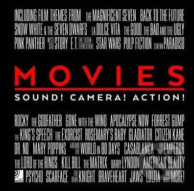Levně Movies: Sounds! Camera! Action! - René Valjeur, Stefanie Breitbarth - kniha z kategorie Film