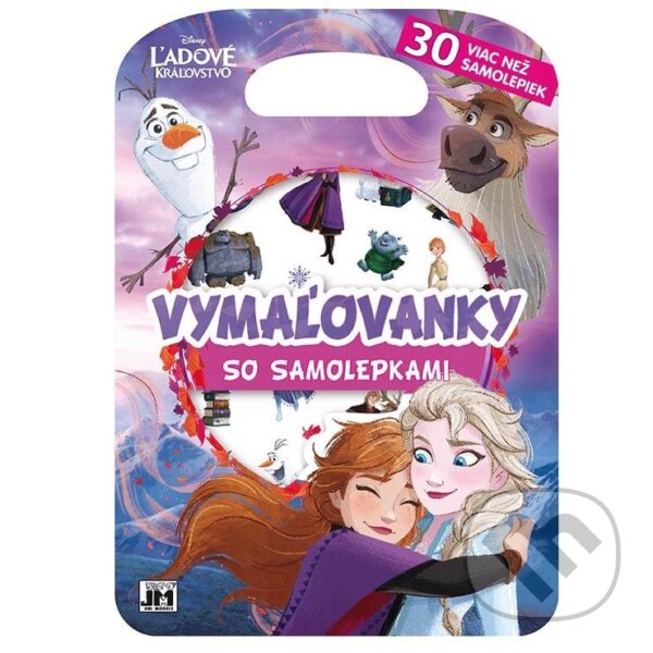 Levně Kreatívny blok/ Ľadové kráľovstvo 2 - kniha z kategorie Samolepky
