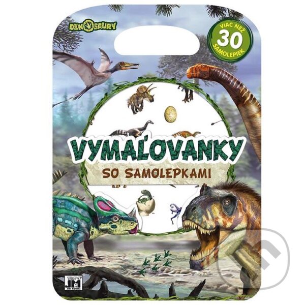 Levně Kreatívny blok/ Dinosaury - kniha z kategorie Samolepky
