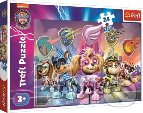 Levně Tlapková patrola Psí mise MAXI (24 dílků) - puzzle z kategorie 15 – 60 dielikov
