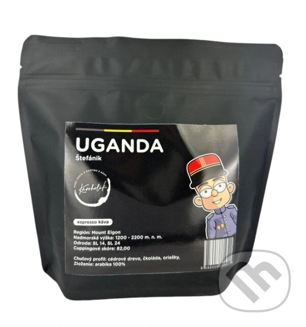 Levně Káva Štefánik Uganda (250g) - Uganda